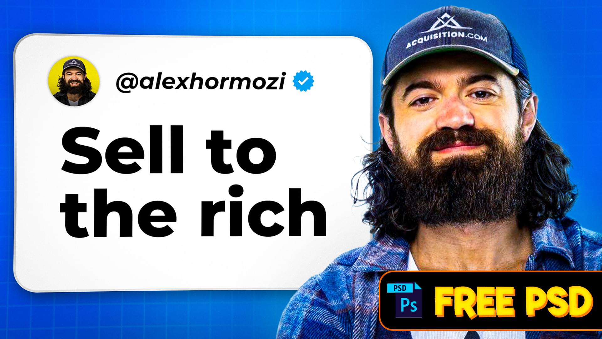 Thumbnail Like Alex Hormozi Vol.1